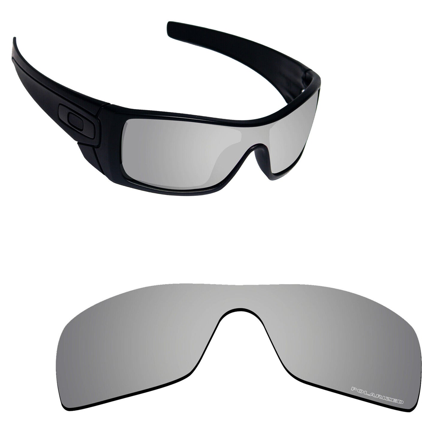 Hawkry Polarized Replacement Lenses for-Oakley Batwolf OO9101 Sunglass - Options