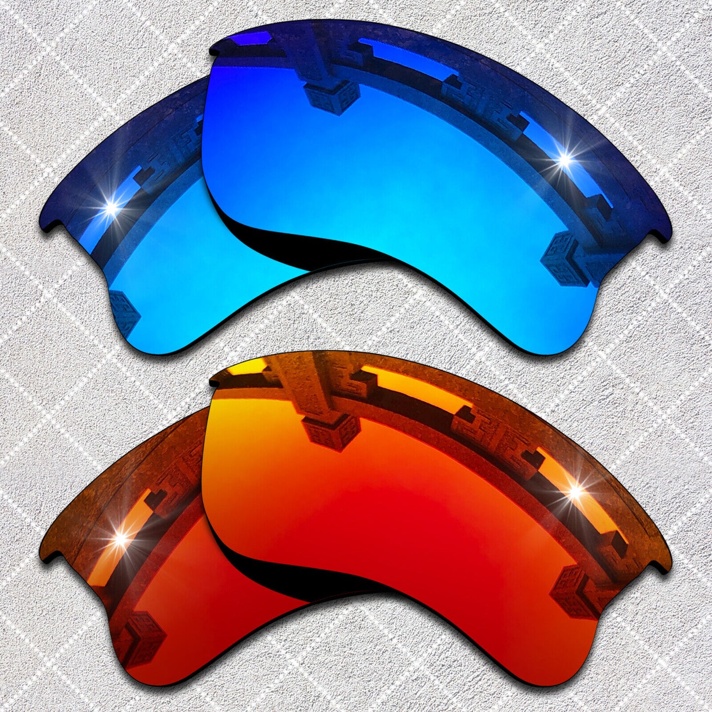 HeyRay Replacement Lenses for Half Jacket XLJ Sunglasses Polarized - Options