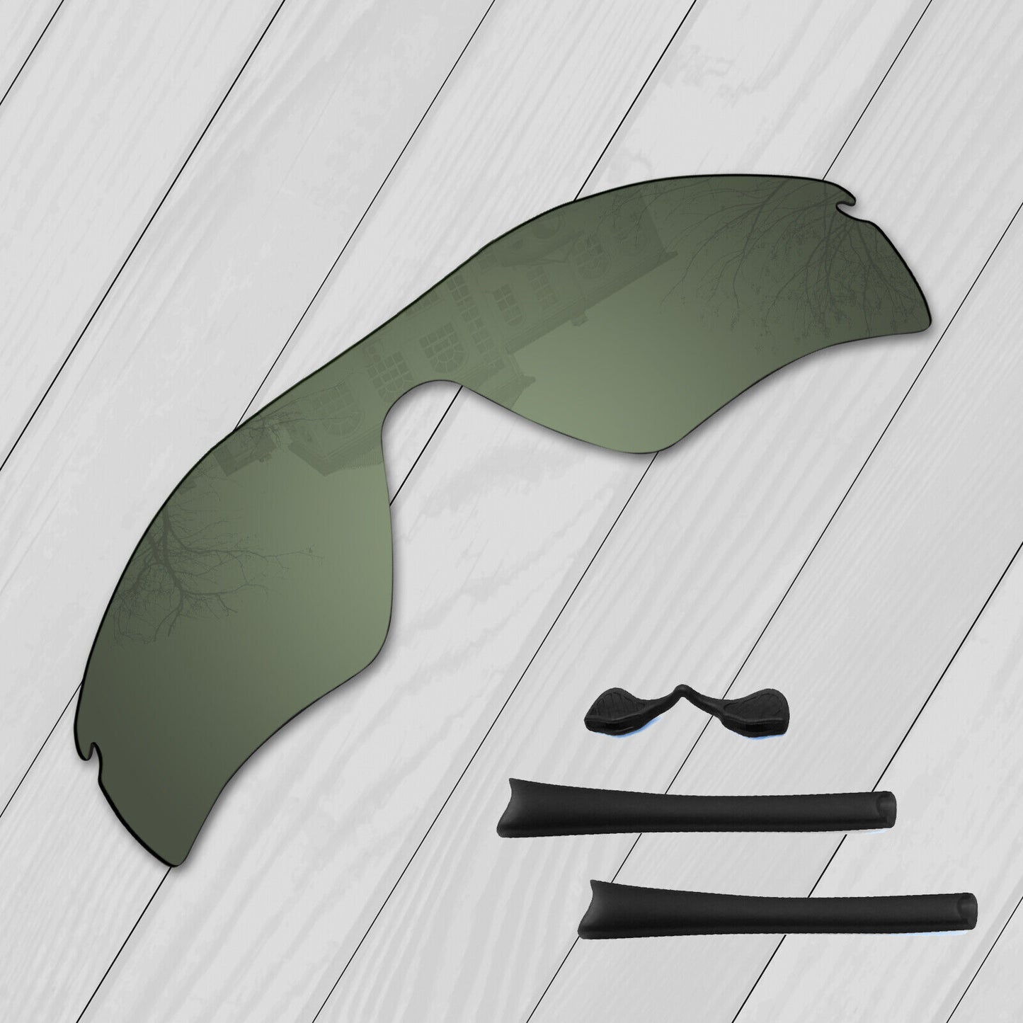 POLARIZED Replacement Lenses & Kit For-Oakley Radar Path Asian Fit Anti-Scratch