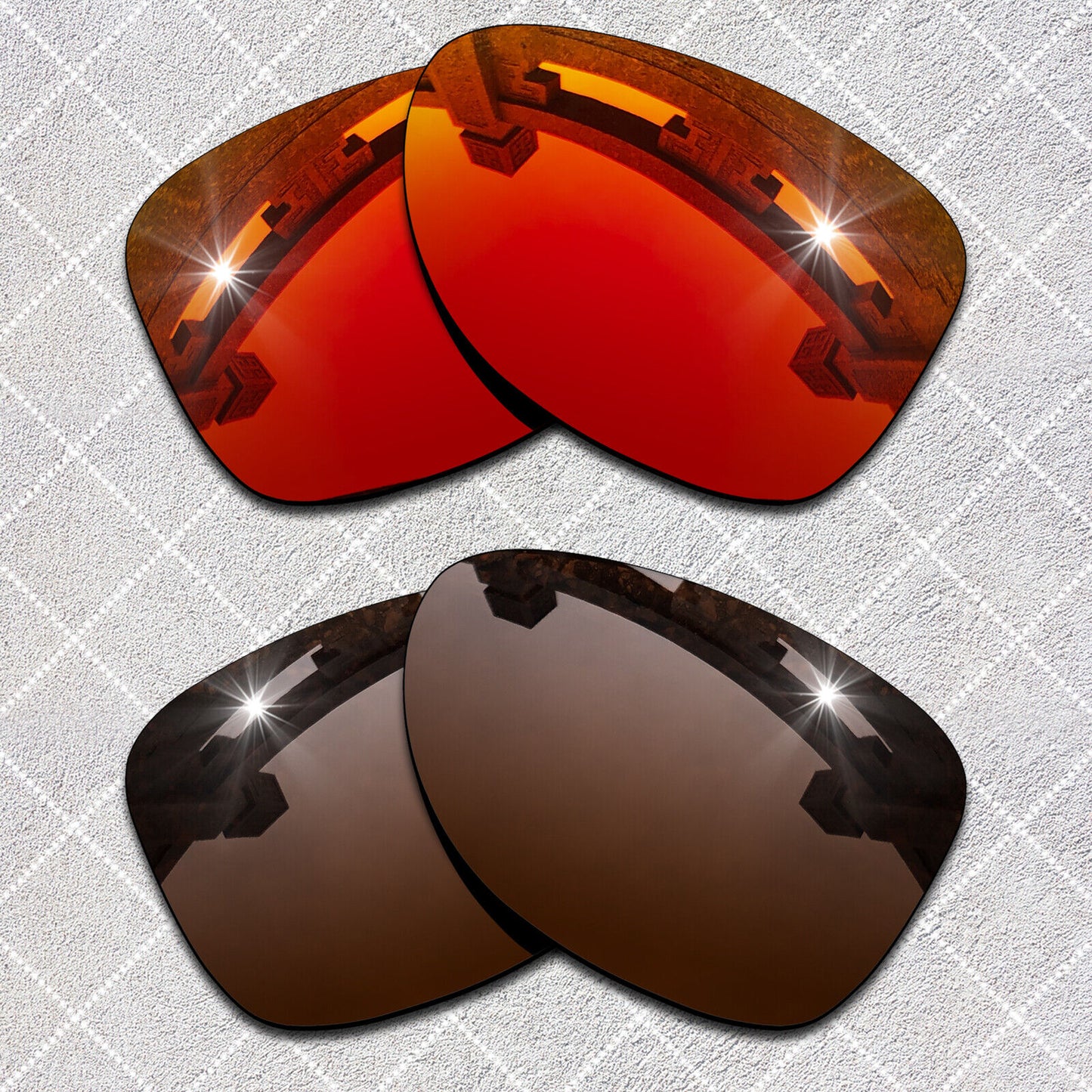 HeyRay Replacement Lenses for Crosshair 2012 OO4060 Sunglasses Polarized - Opt