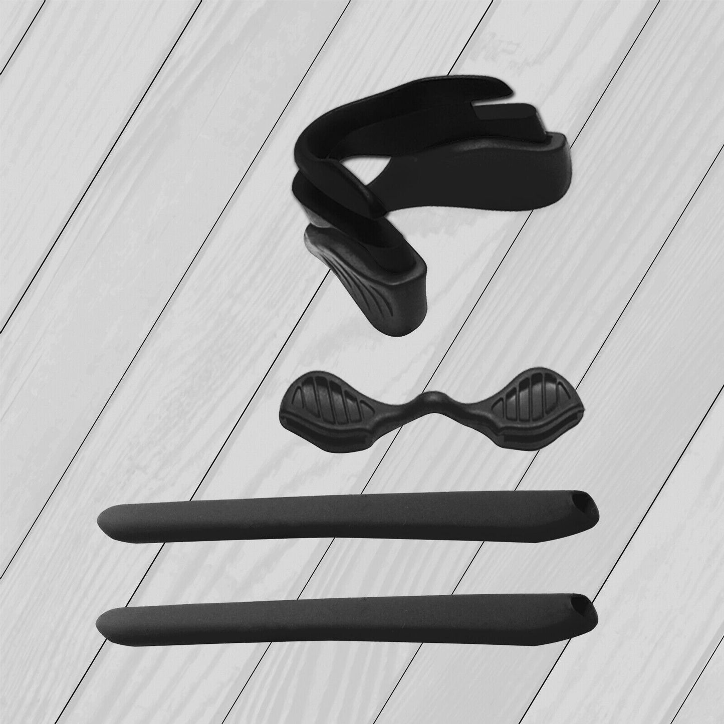 Targetvision Rubber Kit Nose Pads & Ear Socks For-Oakley EVZero Series Sunglass