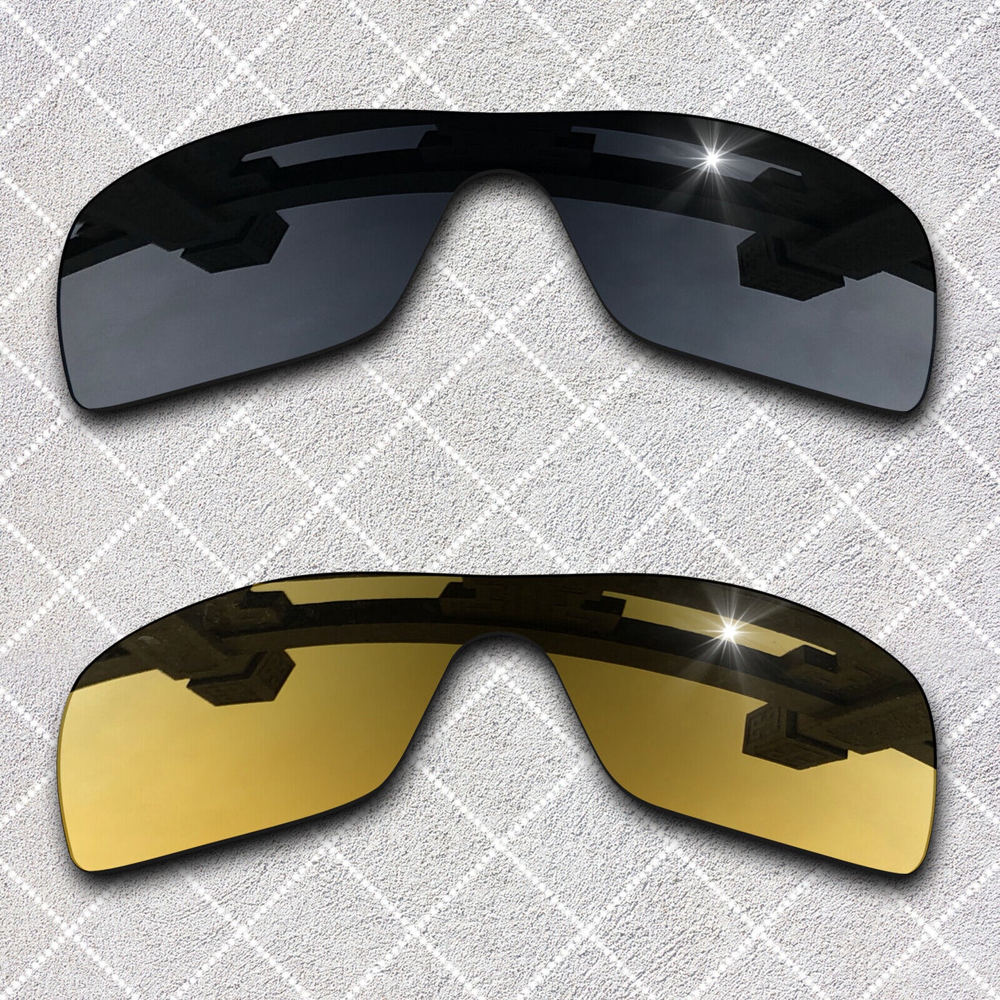 HeyRay Replacement Lenses for Batwolf OO9101 Frame Polarized - Options