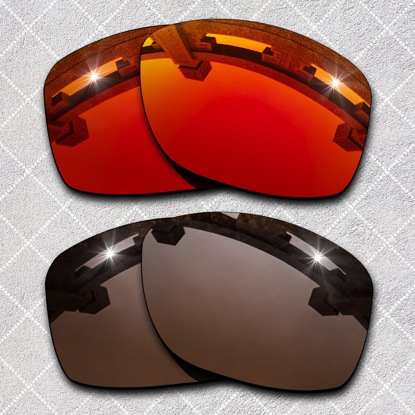 HeyRay Replacement Lenses for Pit Bull Asian Fit Sunglasses Polarized - Options