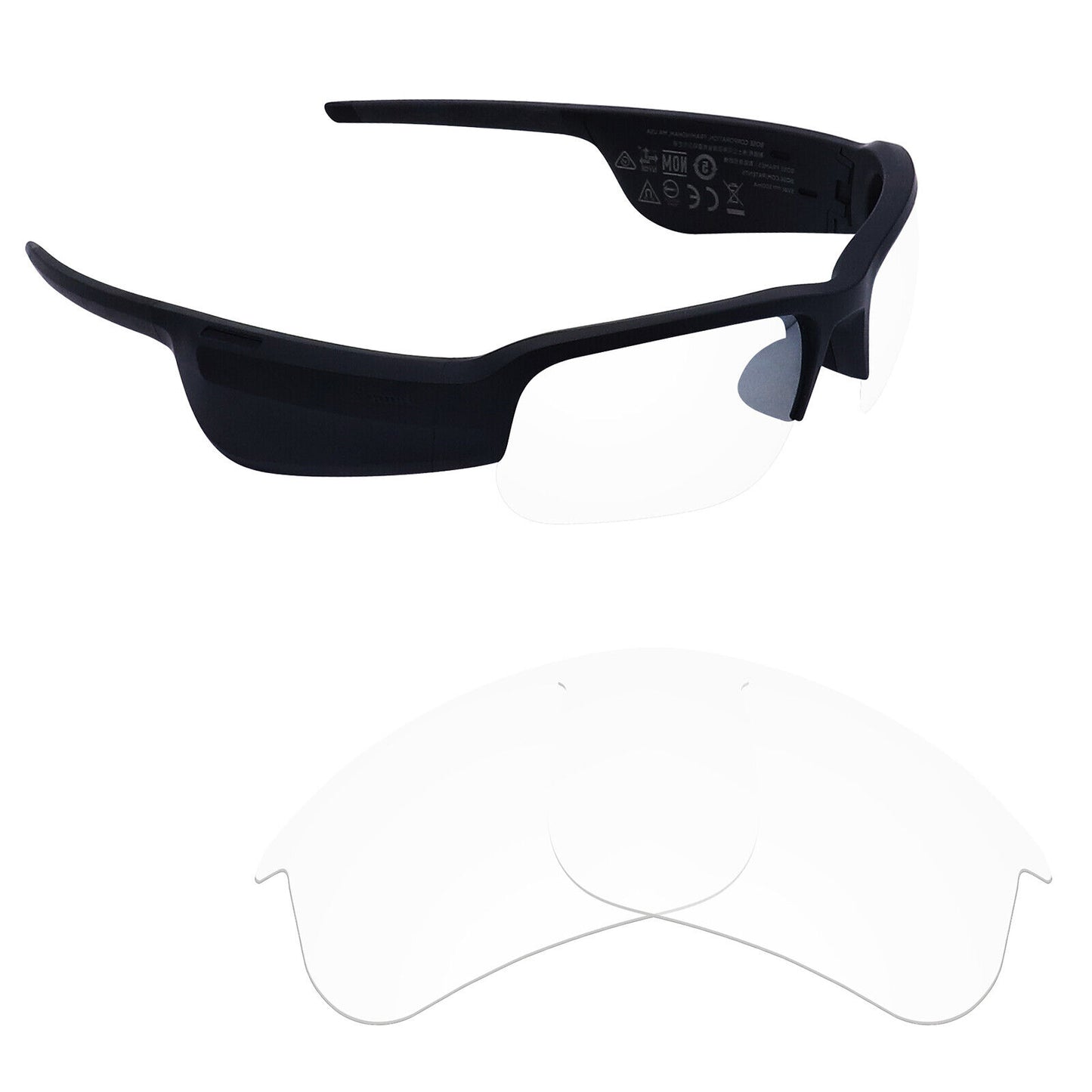 Hawkry Polarized Replacement Lenses for-BOSE Tempo Sunglass - Multiple