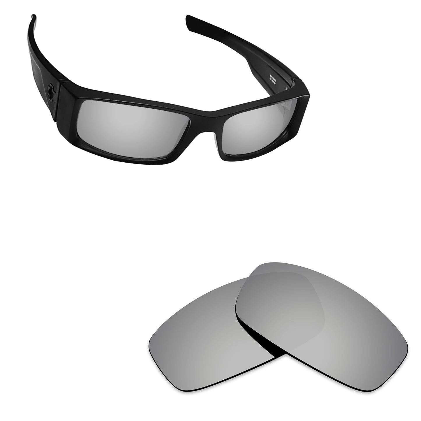 Hawkry Polarized Replacement Lens for - Spy Optic Hielo Sunglass - Options