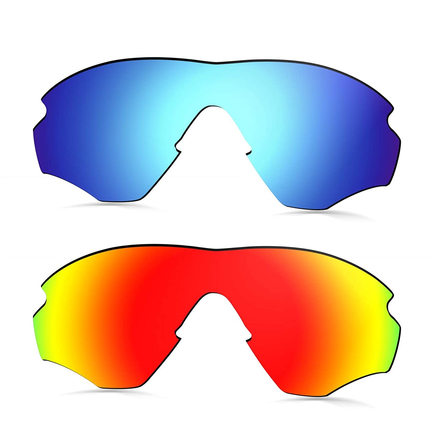 Prizo Polarized Replacement Lenses for Oakley M2 Frame Sunglasses - Multi Options