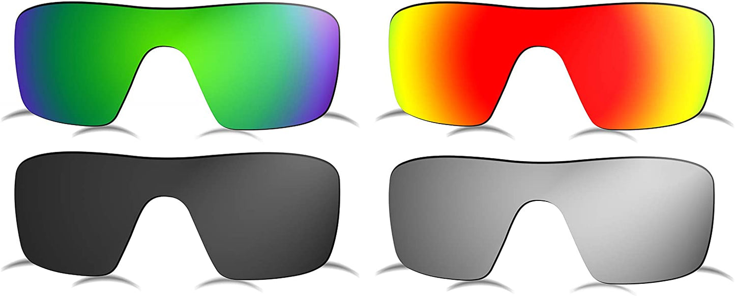 Prizo Multiple Combinations Polarized Replacement Lenses for Oakley Straightback Sunglasses