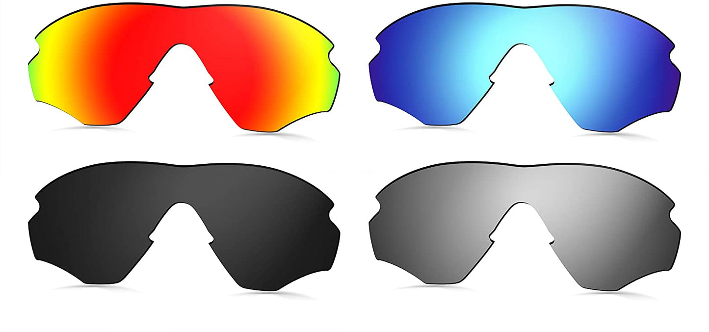 Prizo Polarized Replacement Lenses for Oakley M2 Frame Sunglasses - Multi Options