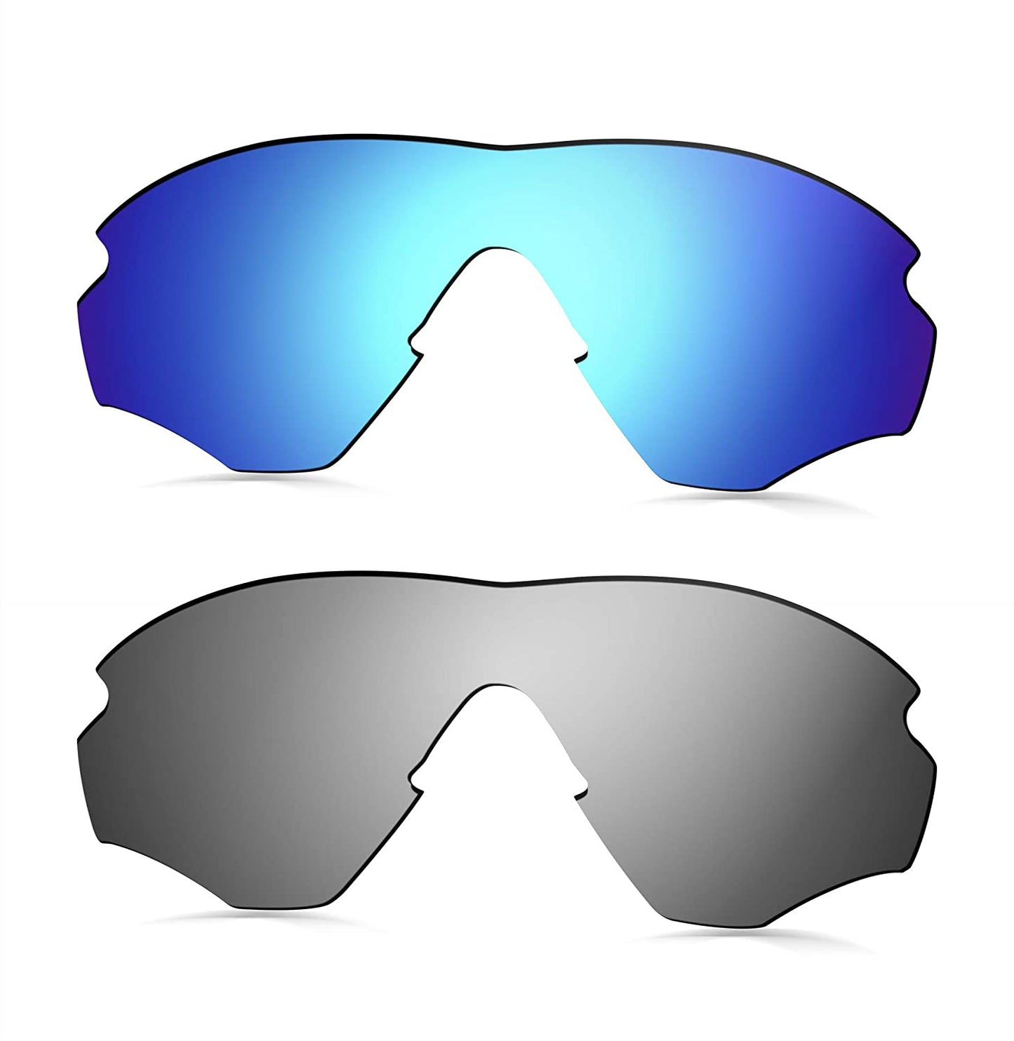 Prizo Polarized Replacement Lenses for Oakley M2 Frame Sunglasses - Multi Options