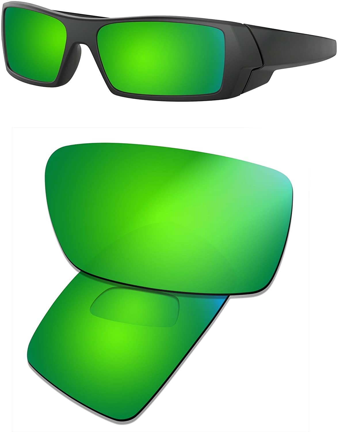 Prizo Polarized Replacement Lenses for Oakley Gascan Sunglasses