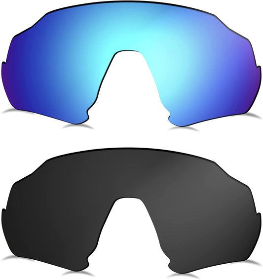 Prizo Polarized Replacement Lenses for Oakley Flight Jacket Sunglasses OO9401-2 Sets