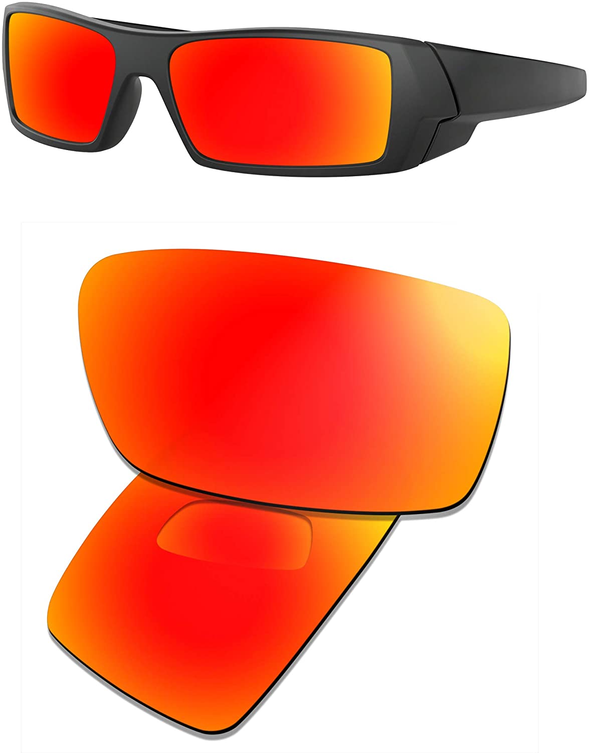 Prizo Polarized Replacement Lenses for Oakley Gascan Sunglasses