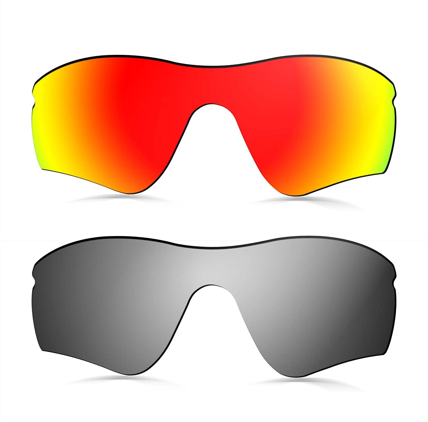 Prizo Polarized Replacement Lenses for Oakley Radar Path Sunglasses - Multi Options