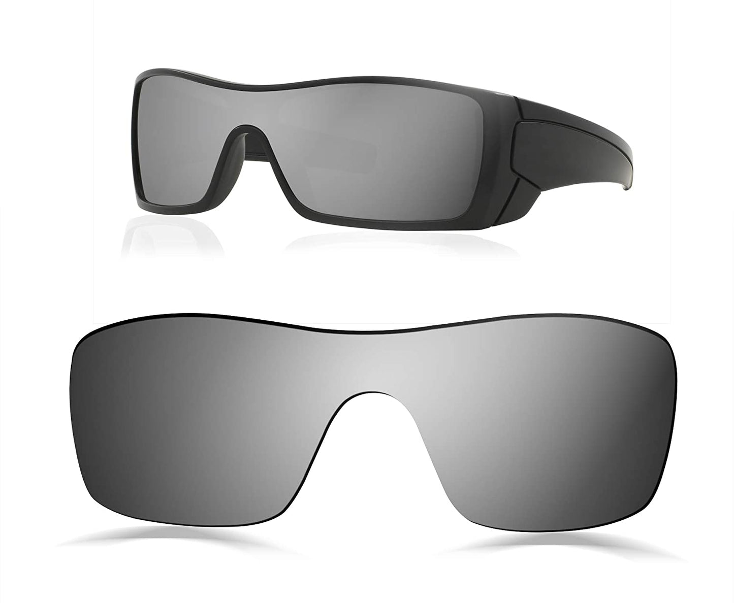 Prizo Polarized Replacement Lenses for Oakley Batwolf Sunglasses - Multi Options