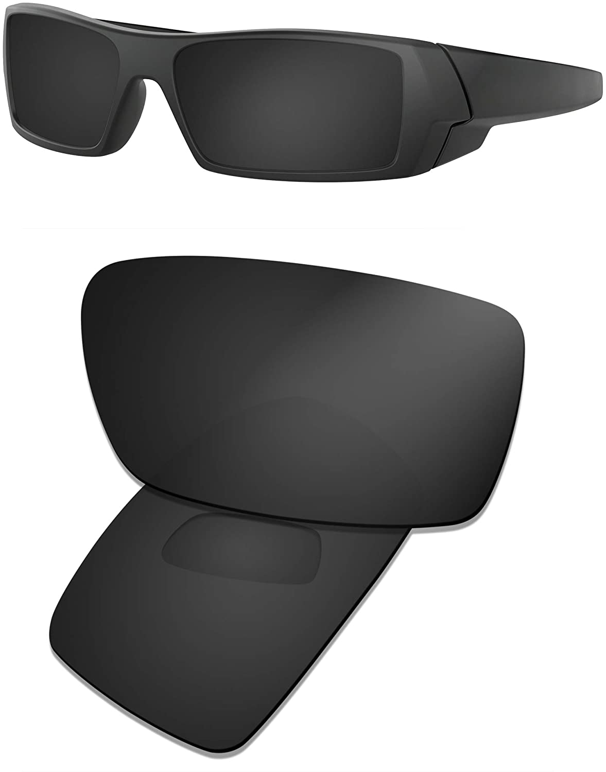 Prizo Polarized Replacement Lenses for Oakley Gascan Sunglasses