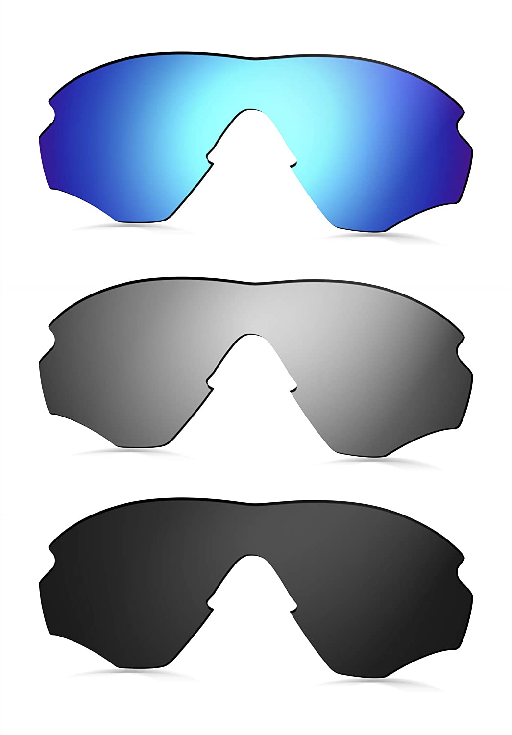 Prizo Polarized Replacement Lenses for Oakley M2 Frame Sunglasses - Multi Options