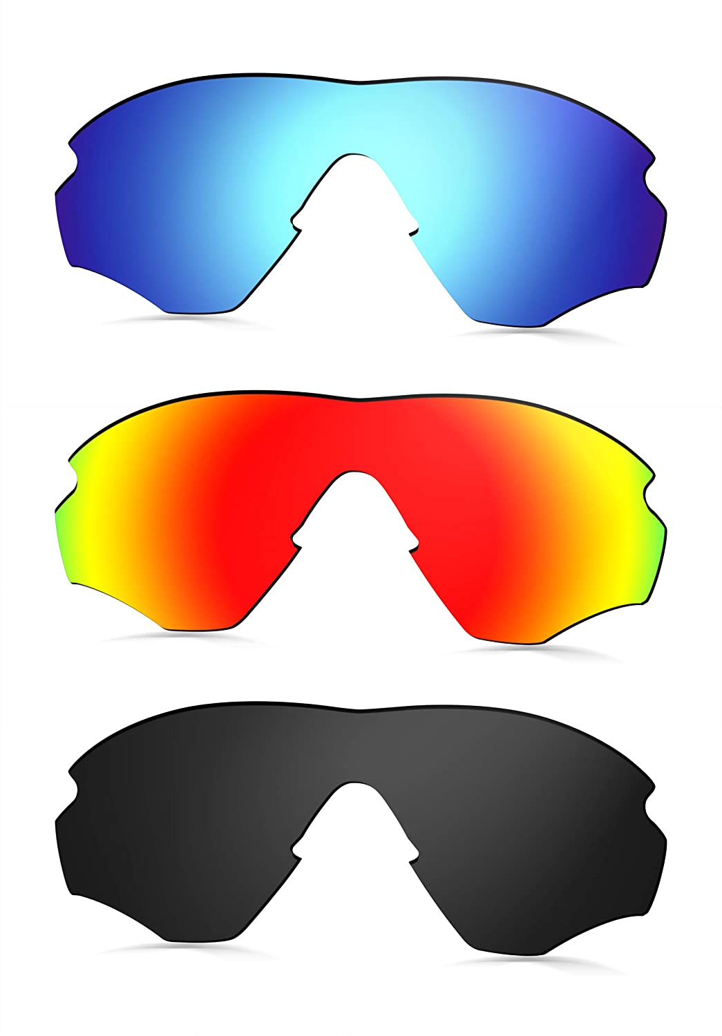 Prizo Polarized Replacement Lenses for Oakley M2 Frame Sunglasses - Multi Options